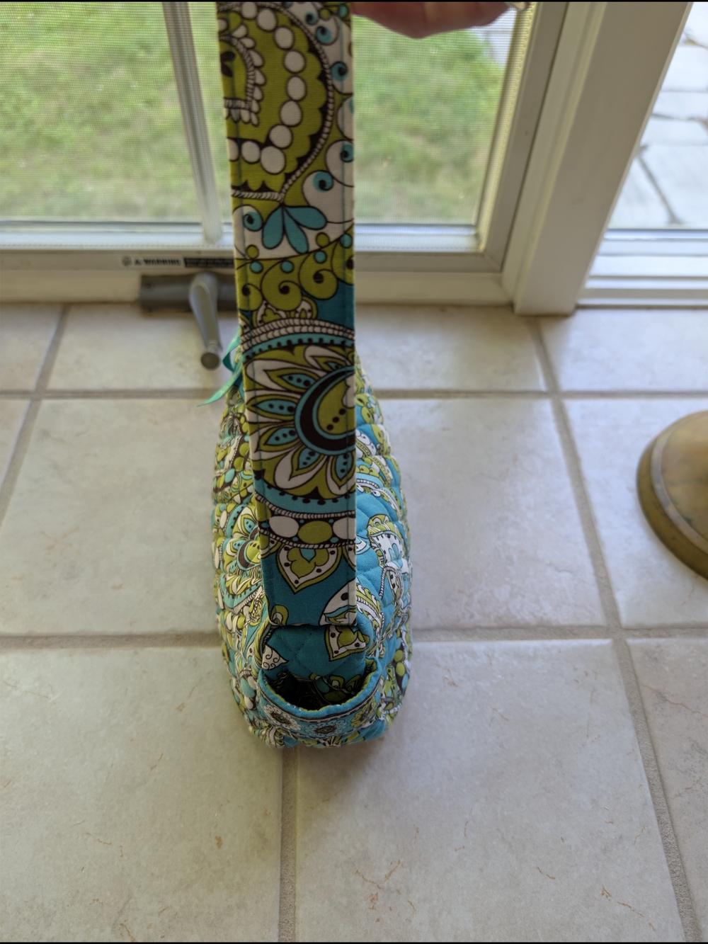 Vera Bradley Peacock Paisley Shoulder Bag - Picture 6 of 9